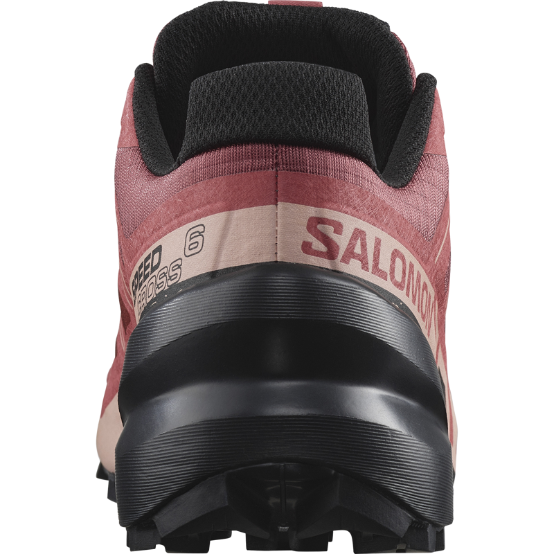 Salomon Womens Speedcross 6 Cow Hide/Black/English Rose-2